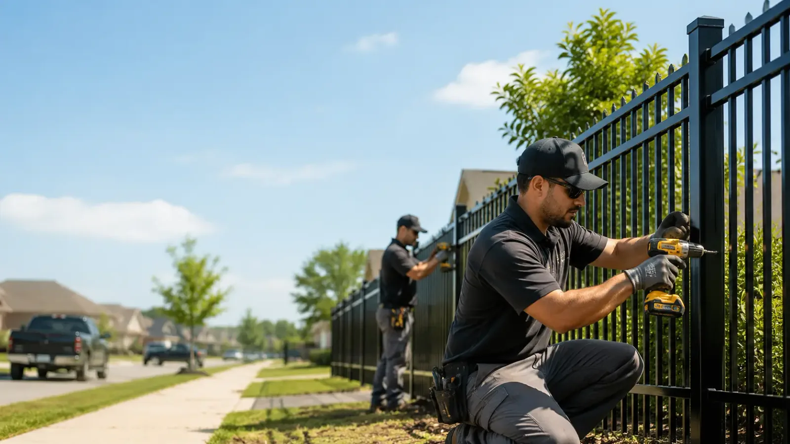 Metal Fence Installation in Clinton, OK